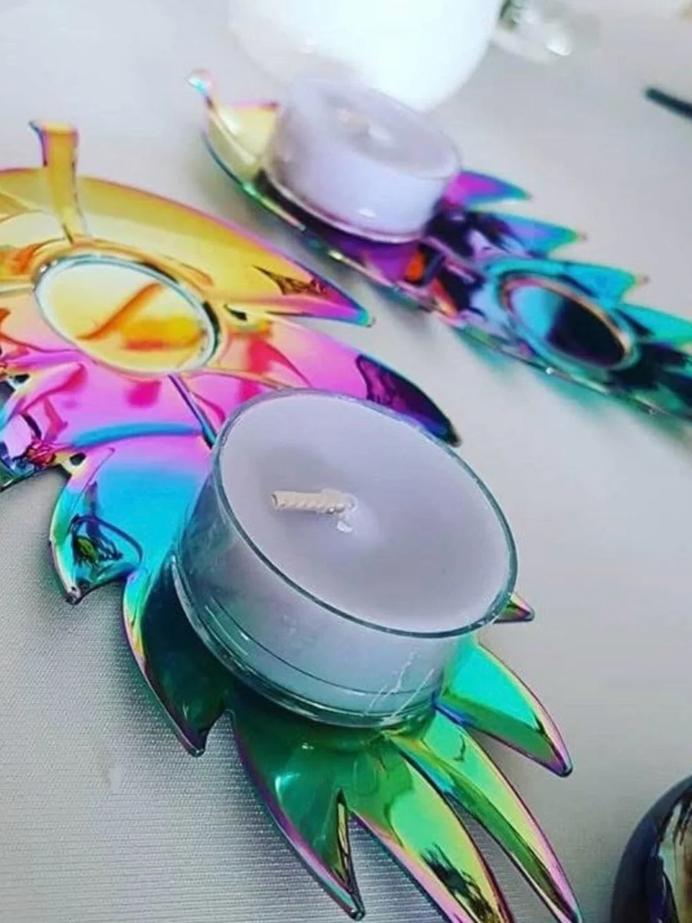 PartyLite beautiful feathered